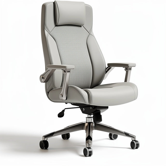 **Ergonomic Adjustable Office Chair with Armrests and Mesh Back Support**