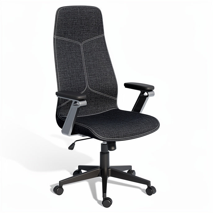**Ergonomic Mesh Office Chair with Adjustable Armrests and Lumbar Support**